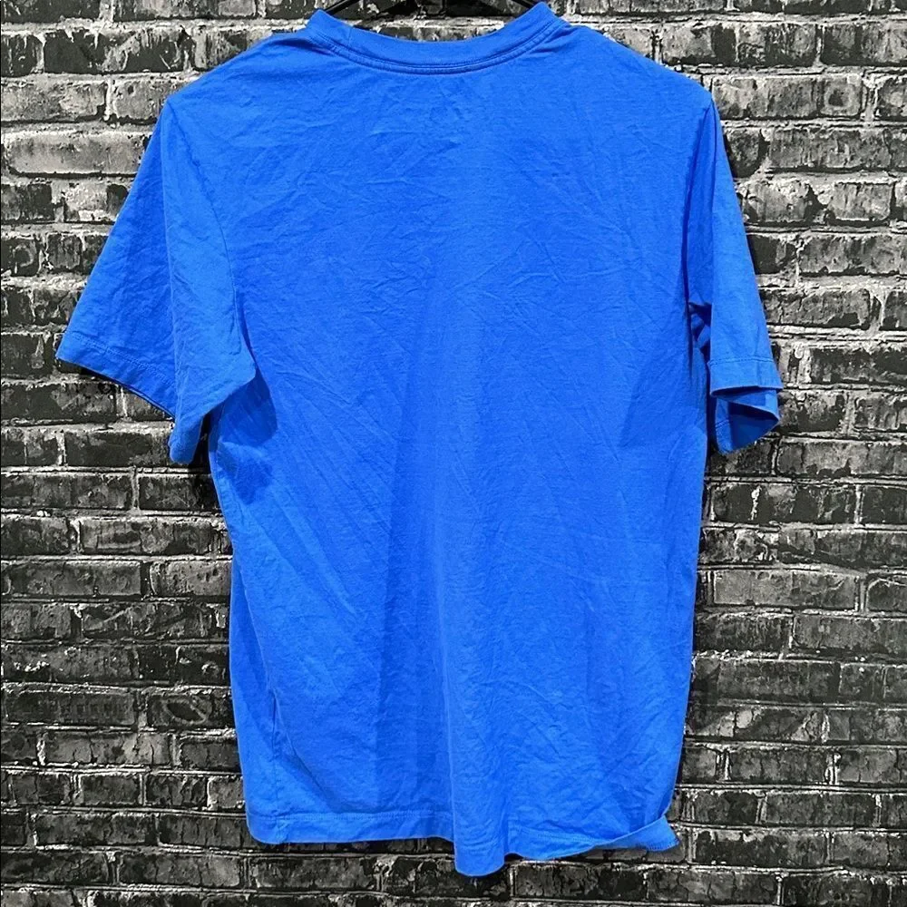 Jordan Blue and Yellow Graphic Tee